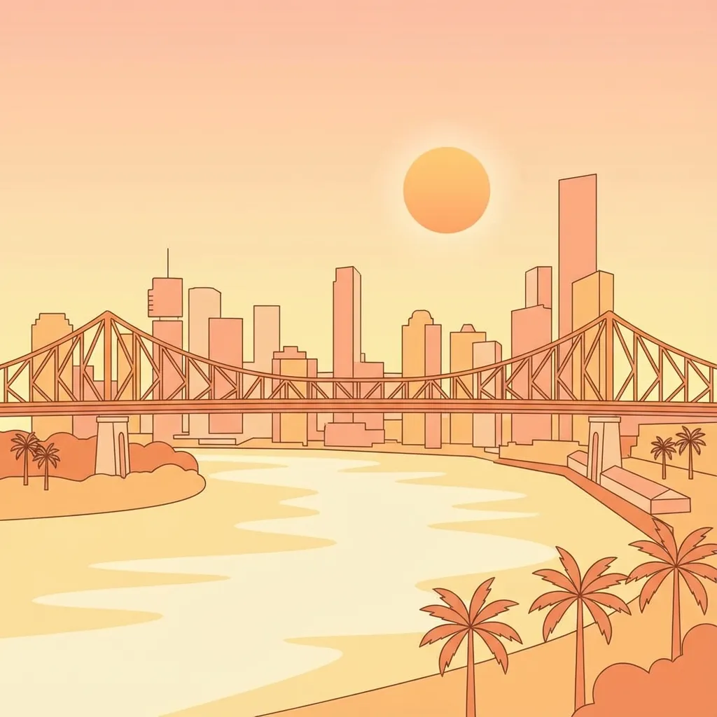 Brisbane illustration